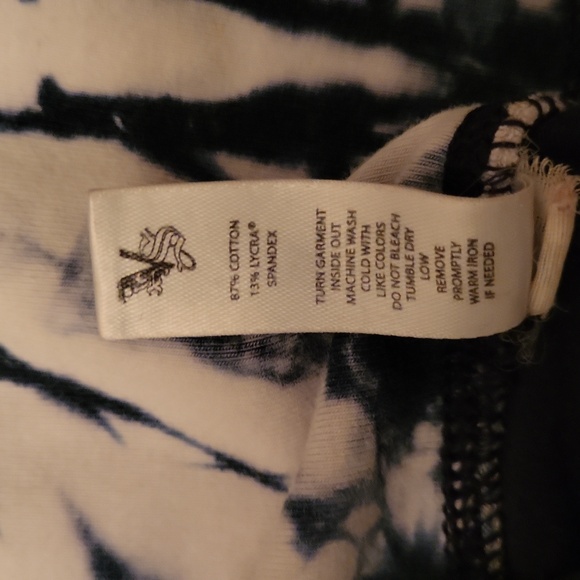 Victoria's Secret Navy Blue Tie-Dye Yoga Pants Small - Picture 8 of 10